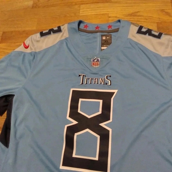 Nike Tennessee Titans Marcus Mariota On Field NFL Jersey 8 Men’s L / XL - Picture 3 of 7